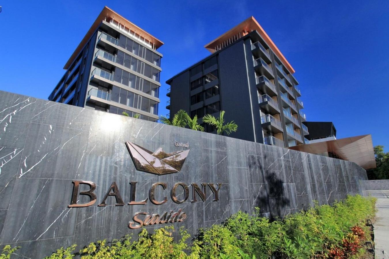 Balcony Seaside Sriracha Hotel & Serviced Apartments Si Racha Exterior foto