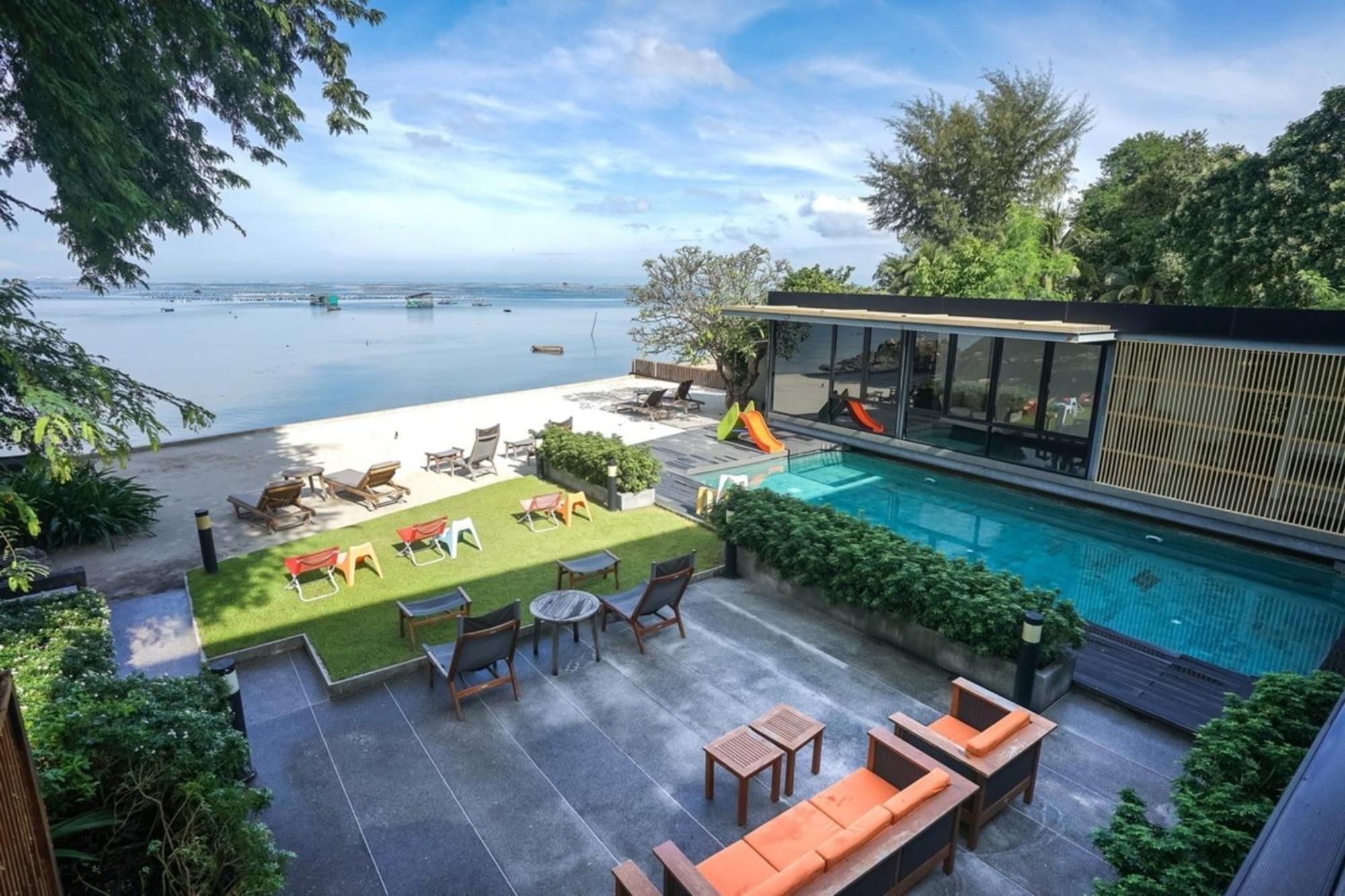 Balcony Seaside Sriracha Hotel & Serviced Apartments Si Racha Exterior foto